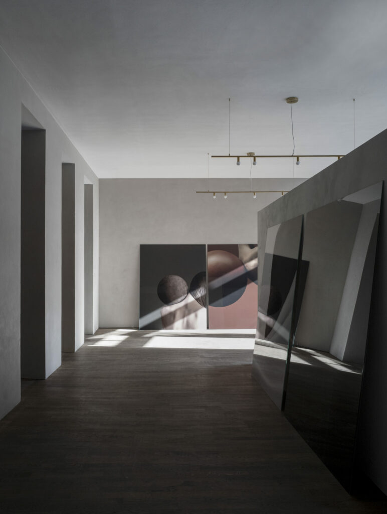 Artistic medium format picture displayed in Phase One gallery
