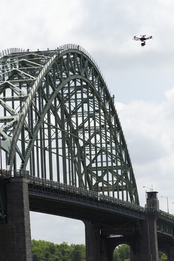 Aerial bridge inspection using Phase One camera solutions