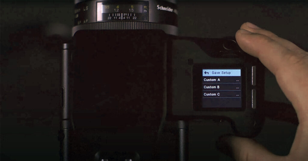 Xfsetup Saving Custom setups on the XF camera system | Phase One Corporate