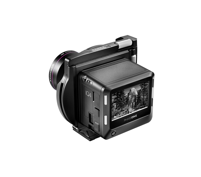 The XT minimalist camera IQ4 150MP Achromatic System back