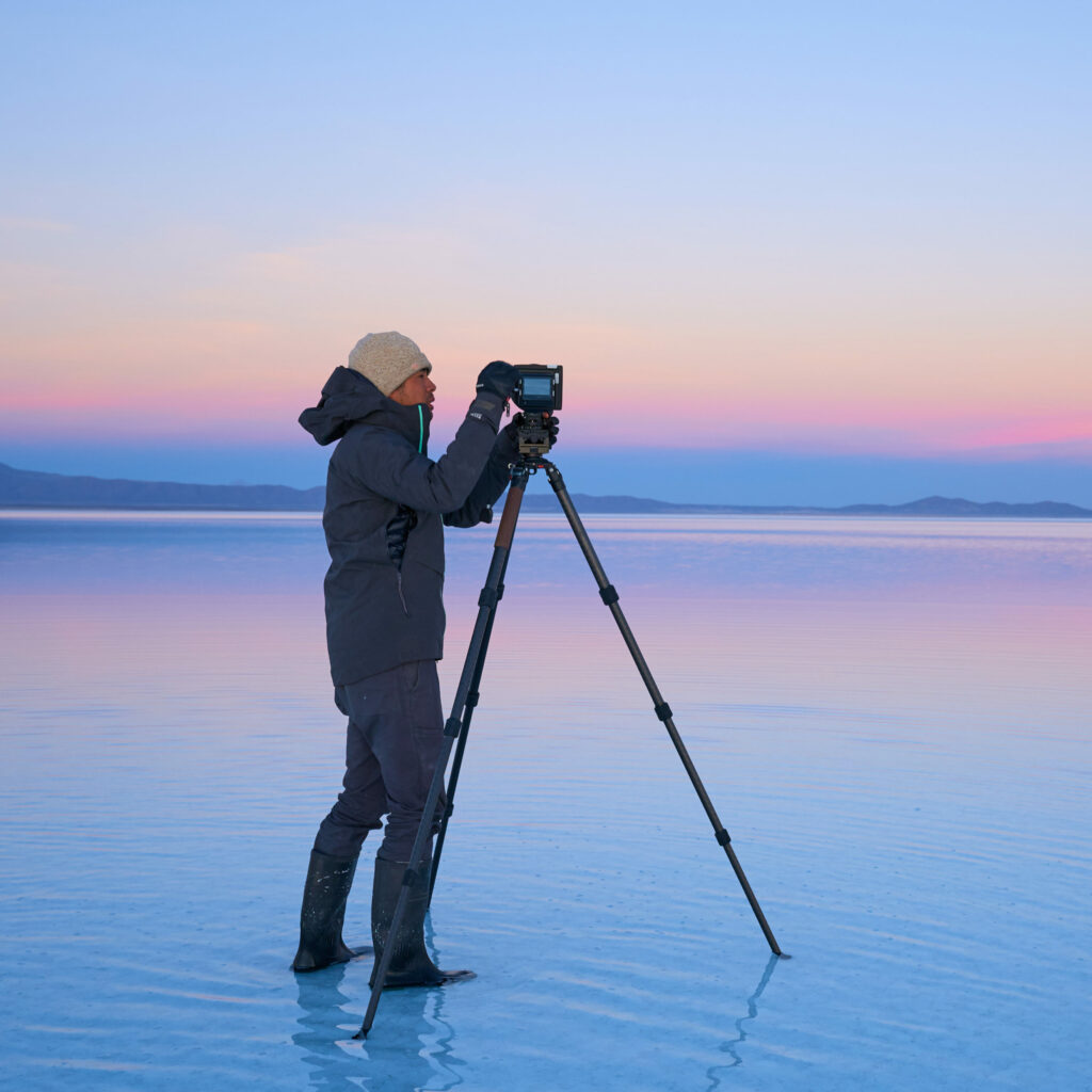 Reuben Wu shooting with Phase One mirrorless system digital cameras for travel and landscape photography