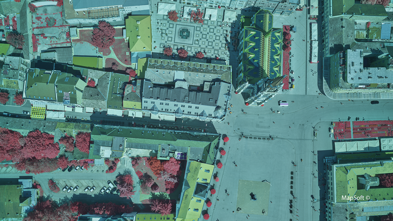 Multi-sensor LiDAR data aerial imaging and mapping system