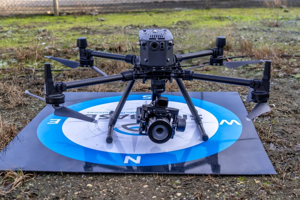 Drone Equipment Used for Flare Stack Inspection Imagery