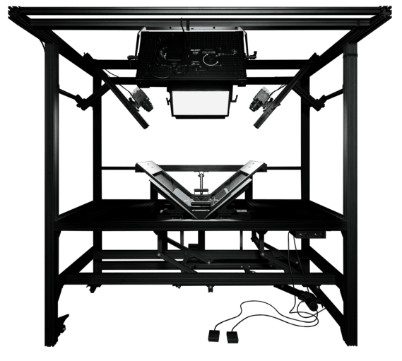 V-Twin Book Cradle combines the best imaging sensor technology for an efficient workflow