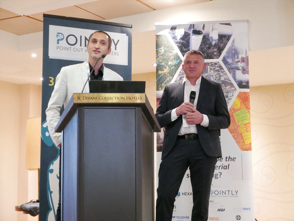 Keynote speakers discussing Geo-Information at the 2024 EAASI Summit
