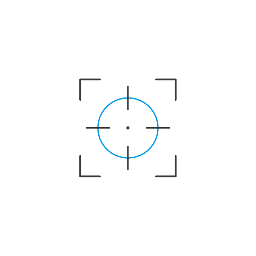 RC100 manual focus optics